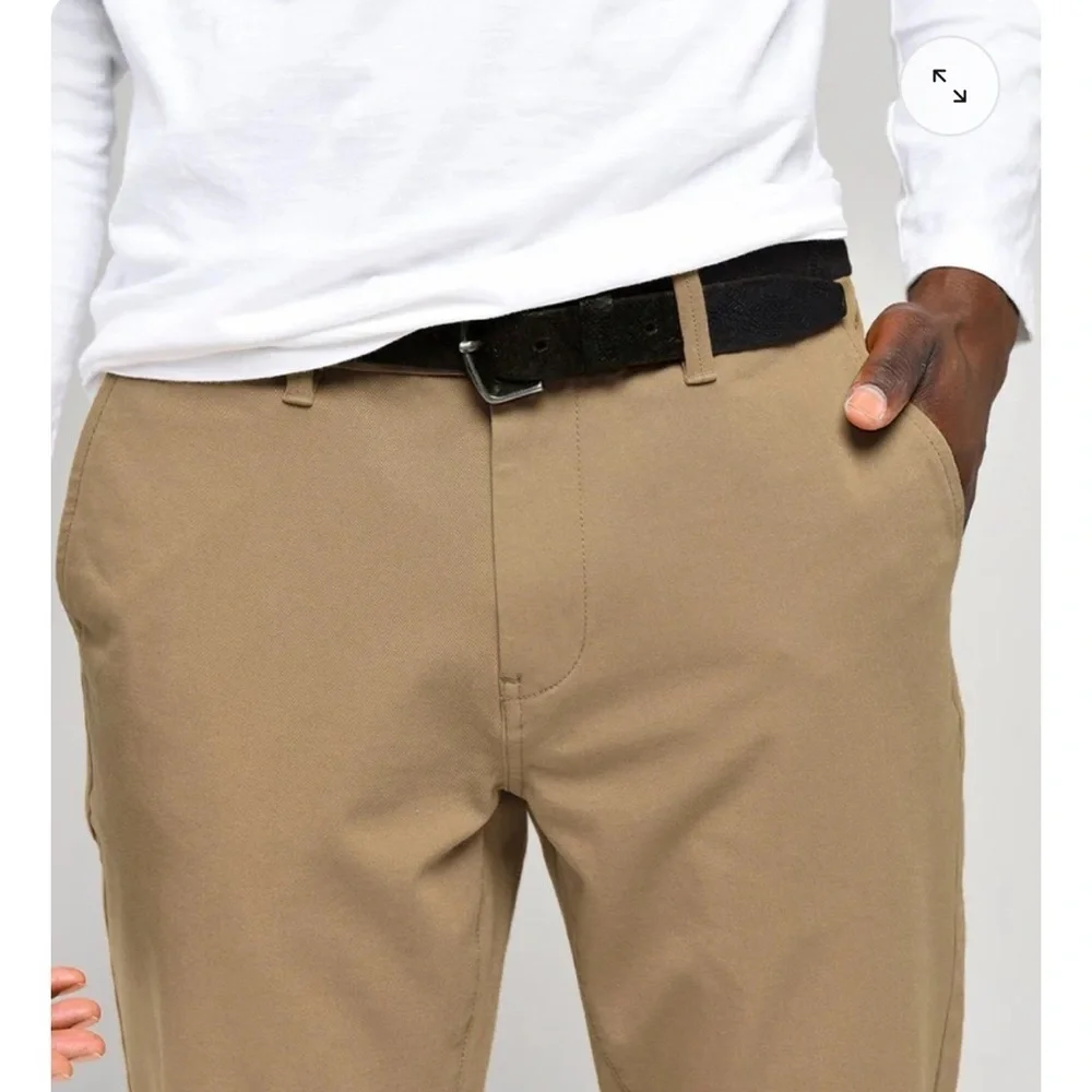 TAYLRD Men’s Navy Tech Chinos Sz 36x30